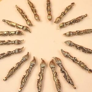 Móc Khóa Bút Văn Xương Cầu Công Danh Tài Lộc Bằng Đồng Thau Móc Khóa Phong Thủy - Đồ Đồng Thuận Tâm