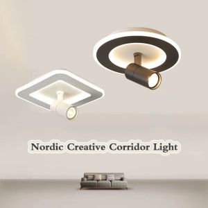 YHLAMP Corridor light LED Ceiling Light Dimmable LED Tricolor light Pendant Lighting for Corridor Aisle Balcony Living Room Bedroom Dinning Lighting as a Home and Hallway Lighting Decor Chandelier LED Aisle Ceiling Lights hall entrance