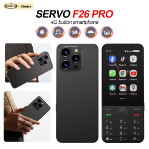SERVO | SERVO F26 PRO Android Smartphone 4G LTE 2 SIM Standby 2GB+16GB Play Store WiFi Hotspot FM Radio Flashlight Button Smart Phones
