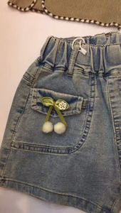 Celana Pendek / Celana Panjang Anak Perempuan Jeans Celana Kulot Premium 5-10 Tahun