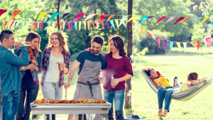 Uten Barbecue Grill Stainless Steel BBQ Large Folding Portable BBQ Grill Charcoal Grill for Outdoor Cooking Camping Hiking Picnics