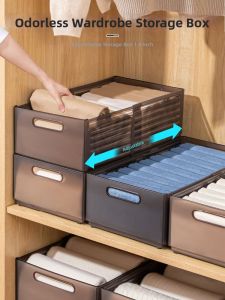 YIMING | Adjustable Underwear Socks Storage Box