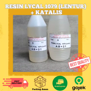 Resin Lycal 1079 Lentur Flexibel 500 gr