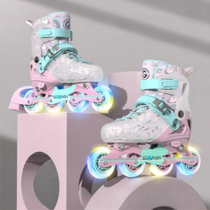 MLZH | Beginners Roller Skates for Kids 3-12 years