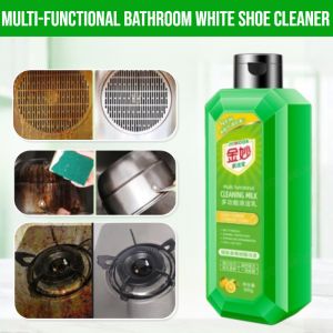Multi-Functional Bathroom Tile Floor Small White Shoe Cleaner  Heavy Duty Stain Remover Toilet Bowl Cleaner Mild Does Not Hurt Hands