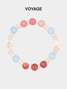 Starfish Dopamine Beaded Bracelet: A Stylish Women's Elastic String Bracelet