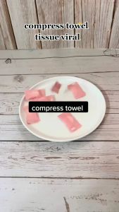 1PC Compressed Towel Disposable Candy Cotton Cleansing Tower Square Portable Napkin Hotel Wipes Tablet Coin Tissues 压缩毛巾
