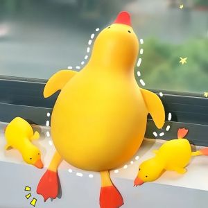 Bandai | Squishy Antistress Duck Fidgets Toys Cute fidget toystress relief toy for Adults Decompression Stretch Toys Friends Best Gift