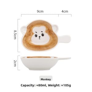 Cute Cartoon Hot Pot Condiment Dishes