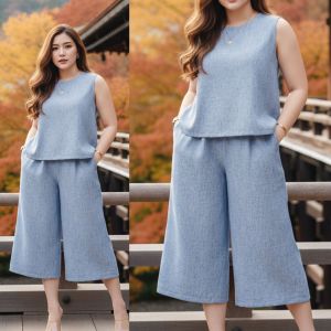 Kyrie Plain Terno Square Pants (Best fit for LaRge Frame)