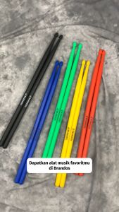 Stick Drum BRANDOS Nylon Ukuran 5A Stik Drum Impor STKD-65 Varian Warna Untuk Stik Drum Pengiriman Cepat Stik Drum - Lazada