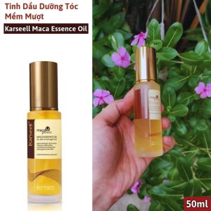 Tinh Dầu Dưỡng Tóc KARSEELL Maca 50ml Dưỡng Tóc Khô Sơ Tóc Nhuộm Phục Hồi Mềm Mượt Chuẩn Salon.