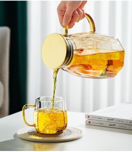 ZHIZHOU | Heat-resistant Large Capacity Glass Water Pitcher