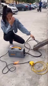220V Handheld Welding Machine Inverter Portable Welder Mini Electric Welding Machine