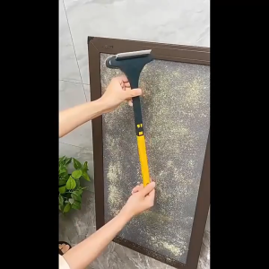 2-in-1 Window Dust Collector Double-sided Cleaning Tool Window Screen Cleaning Brush