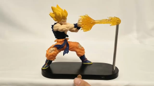 Dragon Ball figurine Kamehaku Qigong Shock Wave Goku Super Saiyan Night Light magnetic levitation magnetic attraction light night light ornament