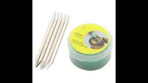 Watch Repairing Cleansing Clay Dirts Grease Removal With 5 Assist Sticks for Watch Plates Bridges Dials Hands Watch Cleaner Clay