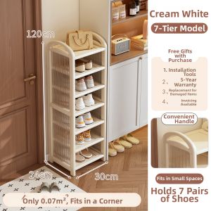 TUOJUE | Space-Saving Multilevel Shoe Rack
