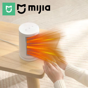 MIJIA Desktop Fan Heater45° OscillatingPTC Ceramic Indoor Electric HeatersCompact LightweightCN Version With Adapter
