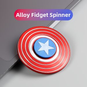 Anti-Stress Captain America Shield Fidget Spinner