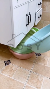 COSY Kait Gantungan Baskom Ember Dapur Tempel Dinding / Gantungan Stainless Steel Hook Tanpa Bor