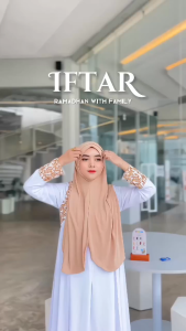 ALYAHIJAB by NAJA - Naily Instan Shawl Pasmina Jersey Polos Allsize Dewasa