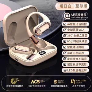 Berlin Sound Open-Style Bluetooth Earphones Hanging Ear Type Bone Conduction Non-In-Ear Long-Wearing Comfortable for Sports Voice Control
