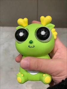 Funny Decompression Explosive Eye Dragon Toy Popular Panda Squeeze Decompression Toy Cute Gift