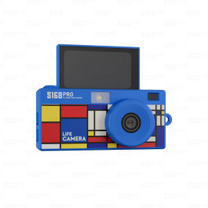 S168PRO Flip Screen Thumb Keychain Camera 1.47 Inch 1080P Small Camcorder Portable Retro Mini Cameras HD Digital Cam With Flash