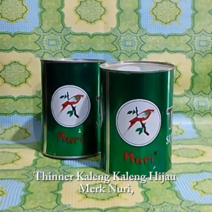 Thinner Kaleng ND Hijau Dolphin & Nuri