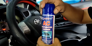 Autofit AC Evaporator Cleaner 220gr Foam Membersihkan Kuman Bakteri AC Mobil Rumah Segar Steril