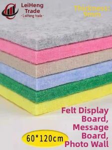 Colorful Felt Wall Sticker Cork Board Display Message Board
