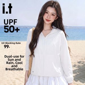 FINGERCROXX | Breathable Lightweight Womens Short Jacket Sunscreen