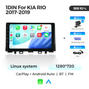 MEKEDE Android Auto Multimedia Screen For Kia RIO Stonic YB 2016 2017 2018 2019 2020 2021 2022 Linux Wireless Carplay RDS Stereo