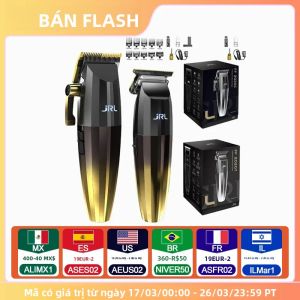 Bộ Tông Đơ Cắt Tóc Nam Chuyên Nghiệp JRL2020C 2020T 7200RPM Lưỡi Titan Tiệm Cắt Tóc Salon Tông Đơ Có Mã Serial Độc Đáo