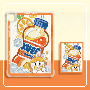  Ipad Pro Bao Tấm Silicon Mềm Máy Tính Bảng Có Hộp Đựng Bút Chì Không Bao 2021 Mặt Đơn Mini 6 Air 4