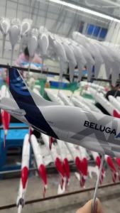 Mô Hình Máy Bay Airbus Beluga A300-600ST Tỷ Lệ 1:150 Chất Liệu Nhựa Phong Cách Hiện Đại Dùng Làm Quà Tặng Hoặc Vật Phẩm Sưu Tầm.