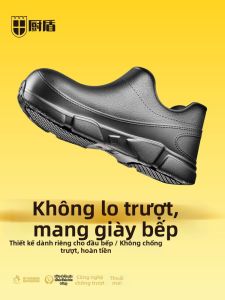 CHUDUN | Giày Làm Việc Bếp Chống Trượt Chống Nước Chống Dầu