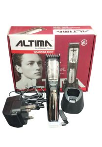 ALTIMA Rechargeable Hair Trimmer (Model ALT-552) – Washable Body Cordless Sharp Blade Long Lasting Battery