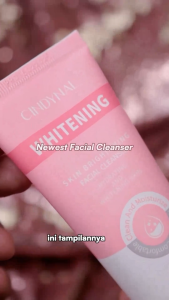 CINDYNAL - Whitening Skin Brightening Facial Cleanser / Sabun Cuci Muka Pembersih Wajah 60g