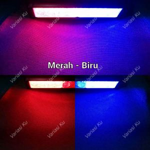 LAMPU AMBULAN PATWAL DAMKAR DASHBOARD KACA DEPAN KEDIP 8 MATA LED STROBO KABIN MOBIL