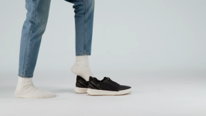 Kizik Austin Black Whitecap Gray Mens Sneakers