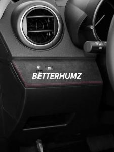 ALCANTARA | For Mazda 3 Axela 2010-2013 Made of Alcantara Carbon Fiber Headlight Lamp Switch Panel Trim Sticker Car Interior Accessories