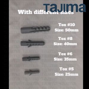 Taiwan Wall Plug Tox #6 30mm (100 pieces)