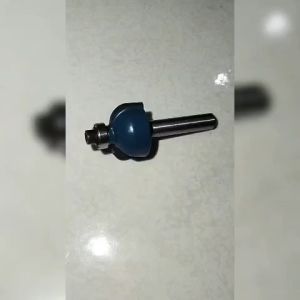 Cove Bit Mata Profil Router Kayu + Bearing 1/4" inch Shank 3mm 4mm 6mm 8mm 10mm Wood Trimmer biru kuning merah 3 4 5 6 8 10 mm