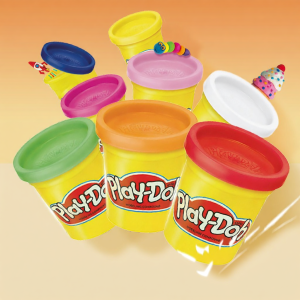 Play-Doh | Bộ Đồ Chơi Bột Nặn An Toàn Không Độc Hại 8 Màu Sáng Tạo DIY Giáo Dục