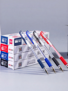 deli | Deli Neutral Pen Black Pen 0.5 Water Pen Office Student Exam Special Brush Question Pen round Black Blue Red Bullet Head Business Signature Carbon Pen