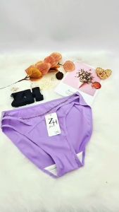 ZH-FOREVER.262 กางเกงชั้นในไร้ตะเข็บสำหรับผู้หญิง ดีไซน์ทันสมัย เซ็กซี่ เอวต่ำ กางเกงชั้นในสตรีบางและระบายอากาศได้ดี