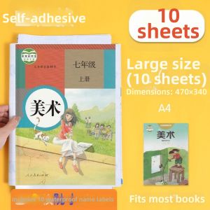 Self-adhesive Thick Transparent Waterproof Book Cover