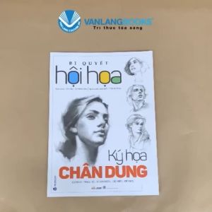 Sách - Bí Quyết Hội Họa - Ký Họa Chân Dung - Tạ Tiên Lâm-Vanlangbooks